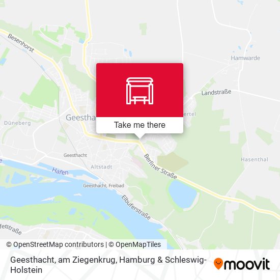 Geesthacht, am Ziegenkrug map