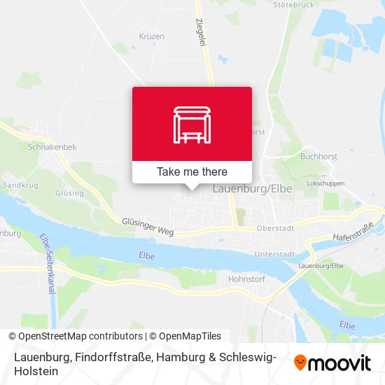 Карта Lauenburg, Findorffstraße
