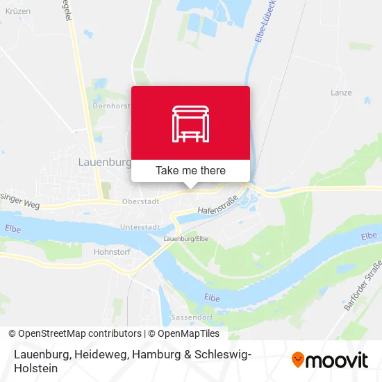 Карта Lauenburg, Heideweg