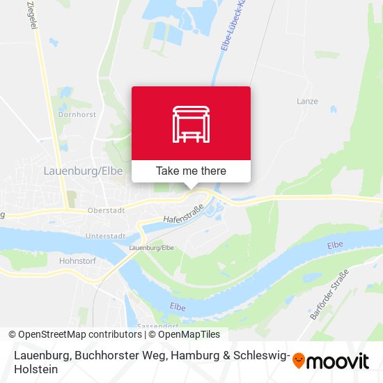 Lauenburg, Buchhorster Weg map