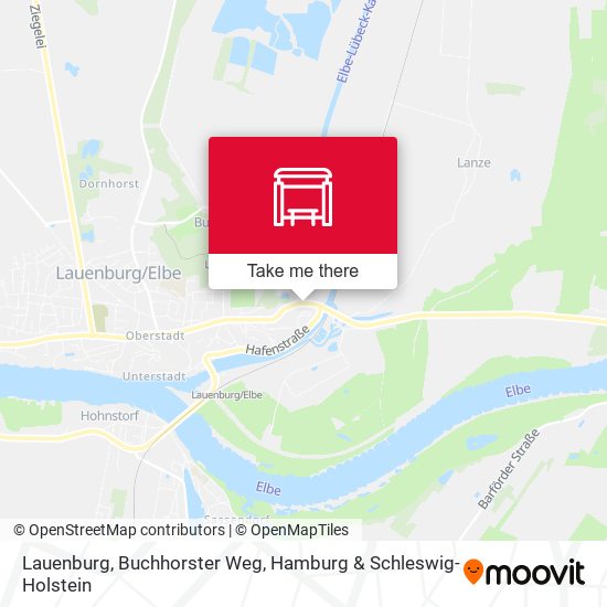 Lauenburg, Buchhorster Weg map