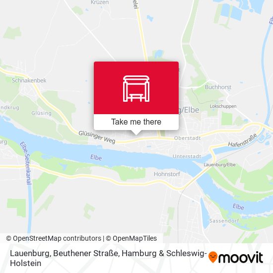 Lauenburg, Beuthener Straße map