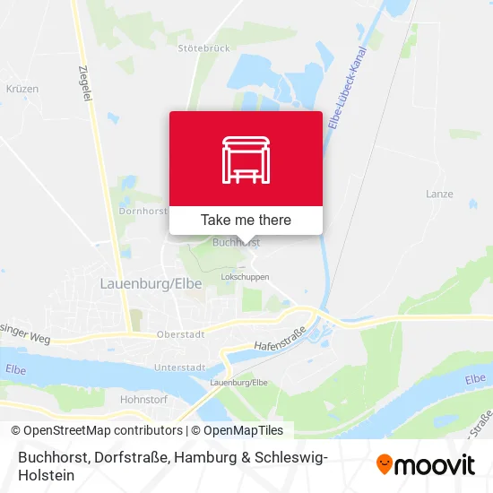 Карта Buchhorst, Dorfstraße