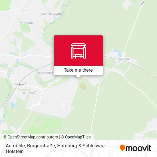 Aumühle, Bürgerstraße map