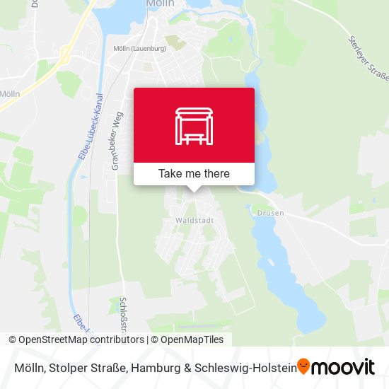 Mölln, Stolper Straße map