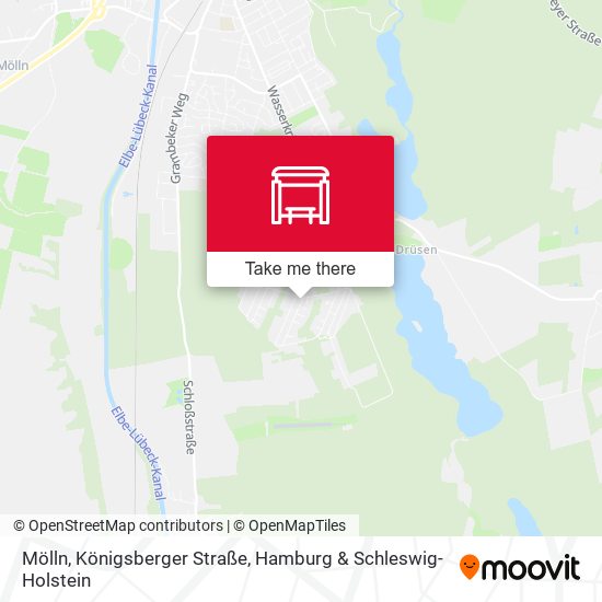 Mölln, Königsberger Straße map