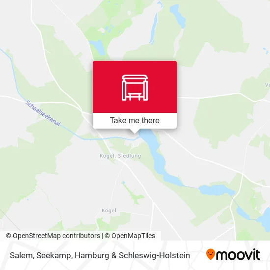 Карта Salem, Seekamp