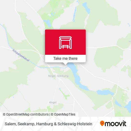 Карта Salem, Seekamp