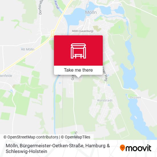 Mölln, Bürgermeister-Oetken-Straße map