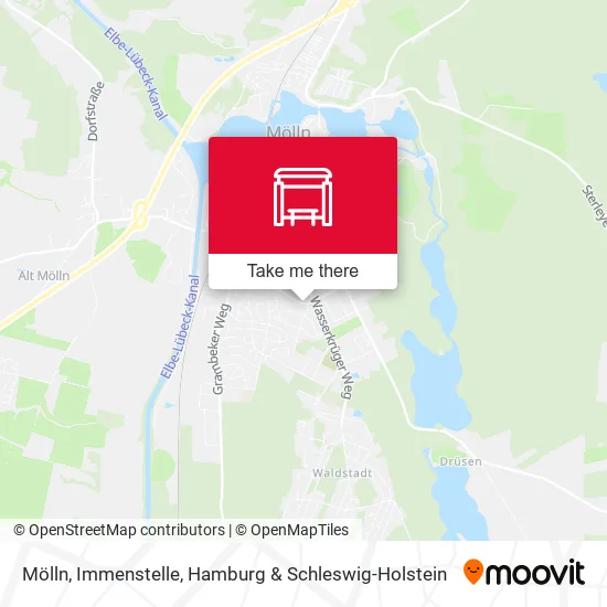Карта Mölln, Immenstelle