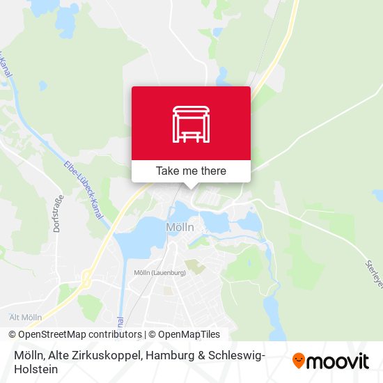 Mölln, Alte Zirkuskoppel map