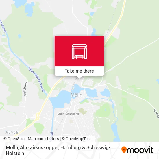 Карта Mölln, Alte Zirkuskoppel
