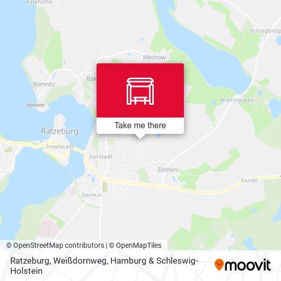 Ratzeburg, Weißdornweg map