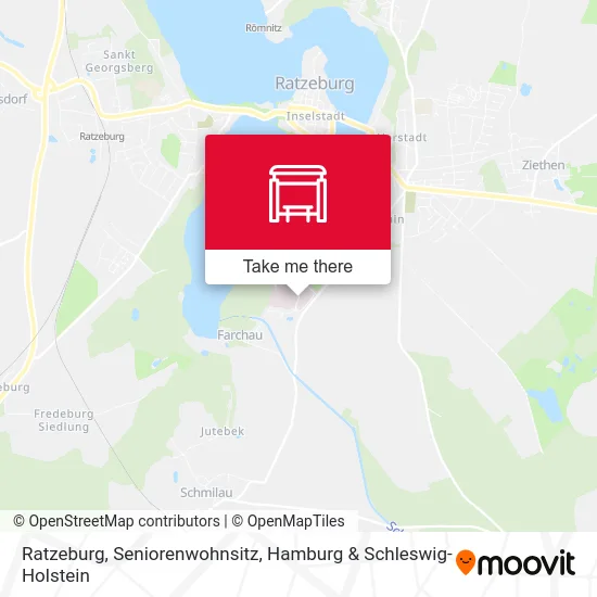 Ratzeburg, Seniorenwohnsitz map