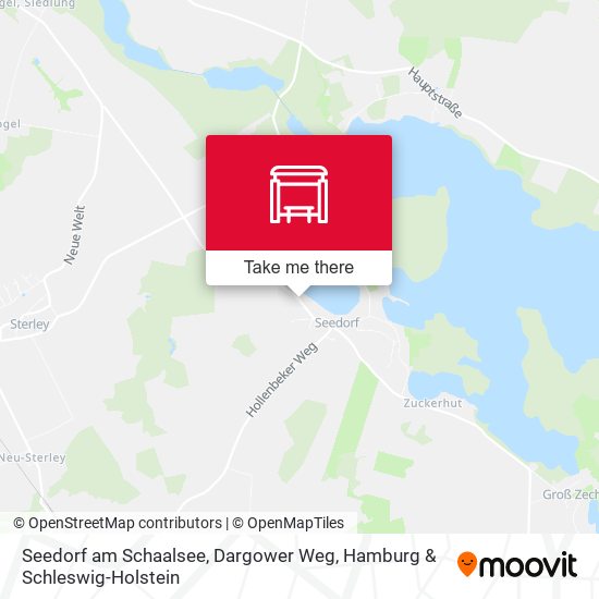 Seedorf am Schaalsee, Dargower Weg map