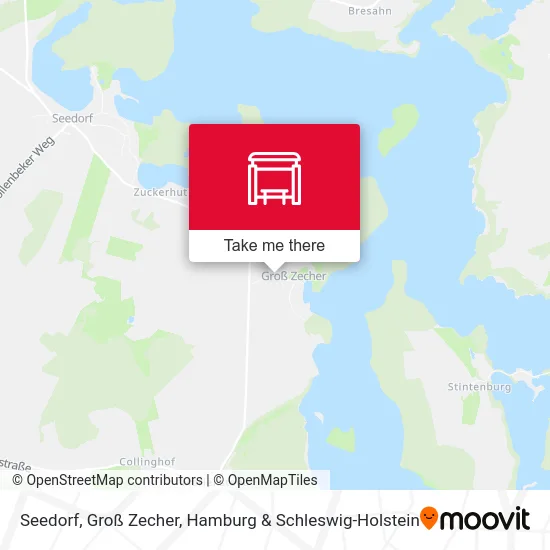 Карта Seedorf, Groß Zecher