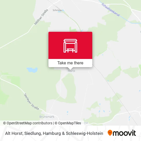 Карта Alt Horst, Siedlung