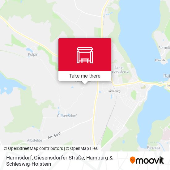 Harmsdorf, Giesensdorfer Straße map