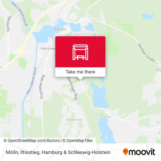 Карта Mölln, Iltisstieg