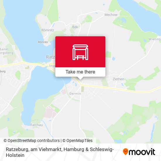 Ratzeburg, am Viehmarkt map