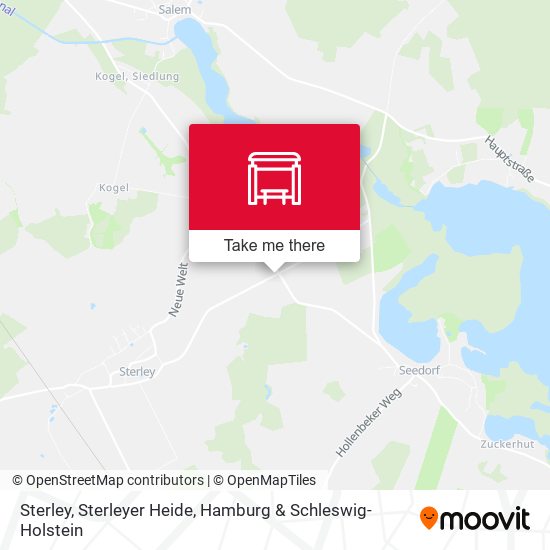 Sterley, Sterleyer Heide map