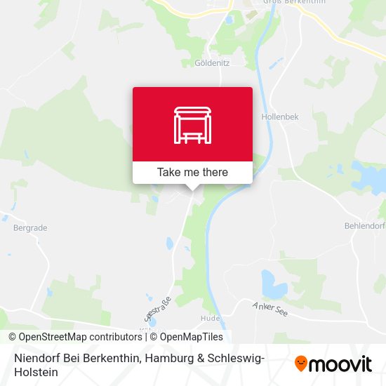 Niendorf Bei Berkenthin map