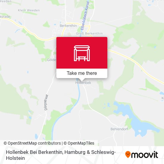 Hollenbek Bei Berkenthin map