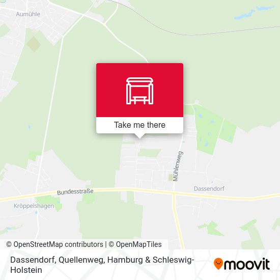 Dassendorf, Quellenweg map