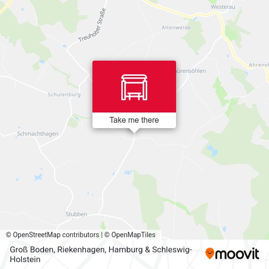 Groß Boden, Riekenhagen map