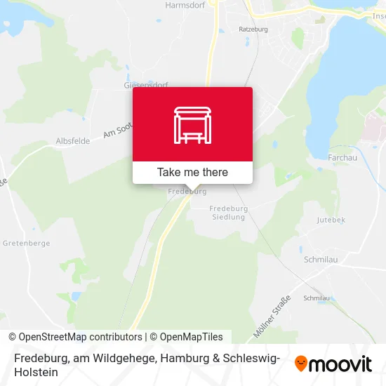 Карта Fredeburg, am Wildgehege
