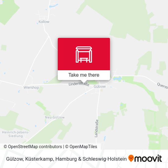 Gülzow, Küsterkamp map