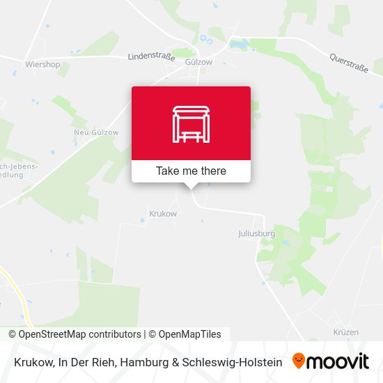 Krukow, In Der Rieh map