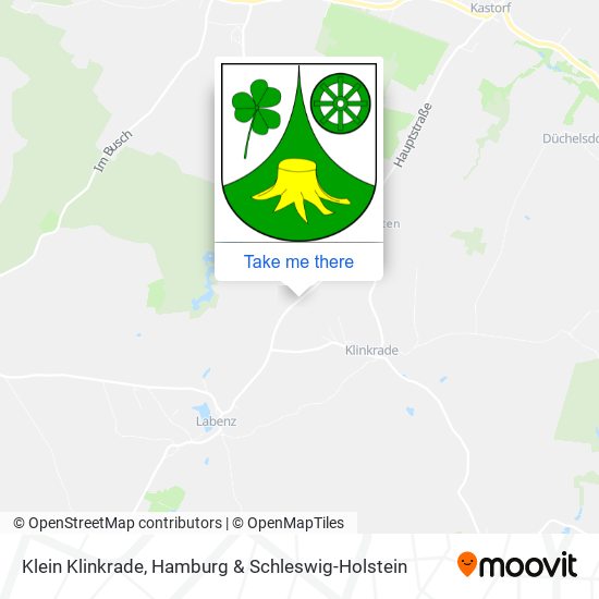 Klein Klinkrade map