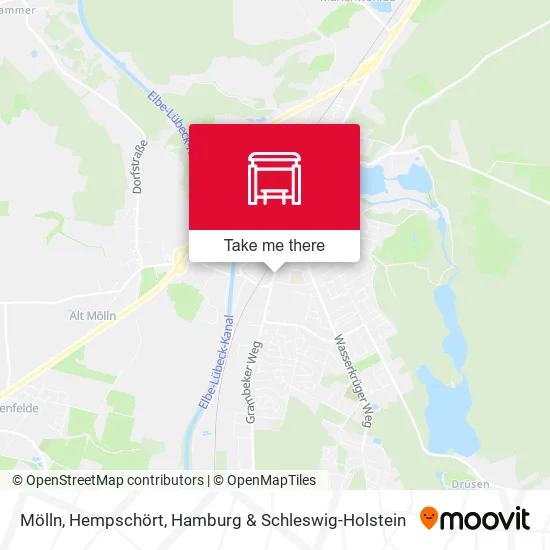 Карта Mölln, Hempschört