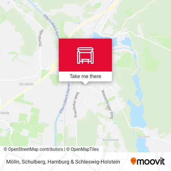 Карта Mölln, Schulberg