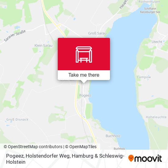 Pogeez, Holstendorfer Weg map