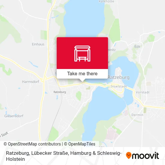 Ratzeburg, Lübecker Straße map