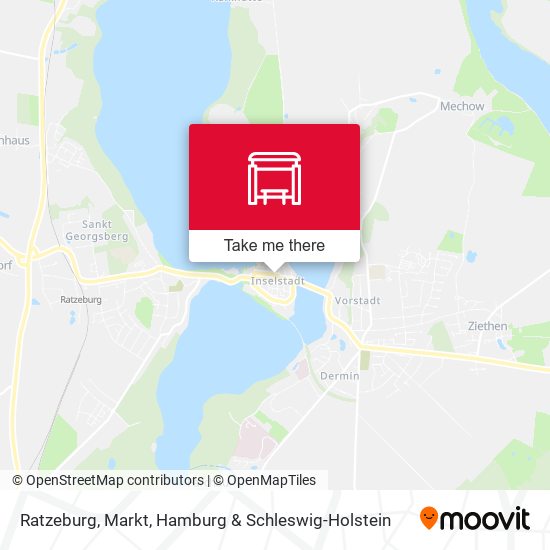 Ratzeburg, Markt map