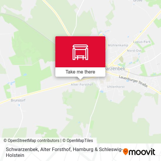 Schwarzenbek, Alter Forsthof map