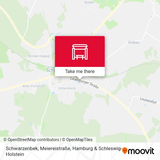 Schwarzenbek, Meiereistraße map