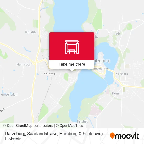 Ratzeburg, Saarlandstraße map
