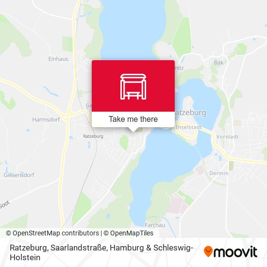 Ratzeburg, Saarlandstraße map