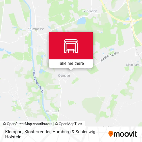 Карта Klempau, Klosterredder