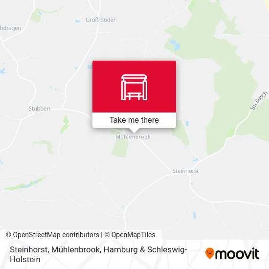 Карта Steinhorst, Mühlenbrook