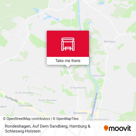 Rondeshagen, Auf Dem Sandberg map