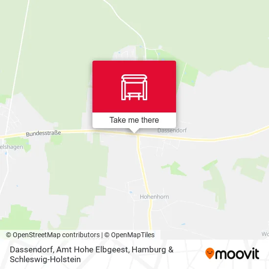 Карта Dassendorf, Amt Hohe Elbgeest