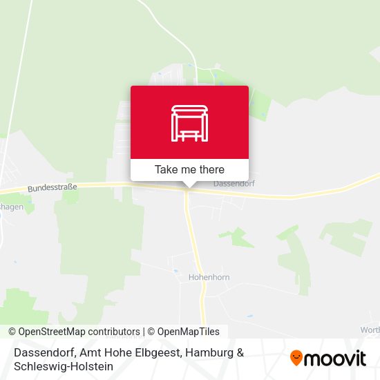 Dassendorf, Amt Hohe Elbgeest map