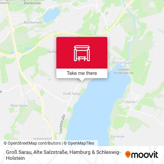 Groß Sarau, Alte Salzstraße map