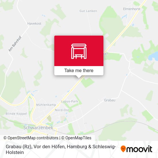 Grabau (Rz), Vor den Höfen map