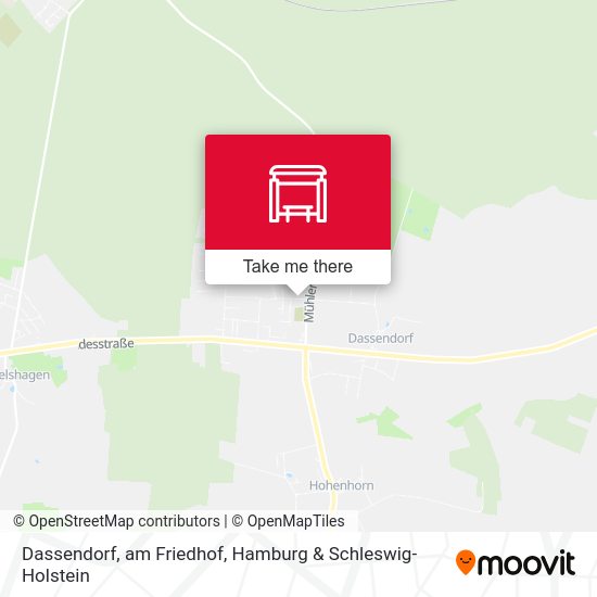 Dassendorf, am Friedhof map